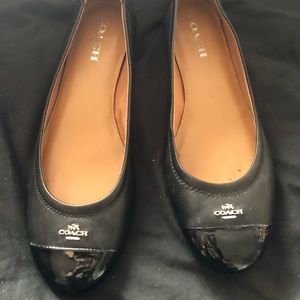 Coach Ballet Flats- size 10